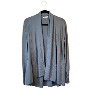 Athleta Gray Open Front Cardigan